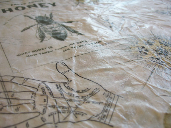 Papercloth close-up