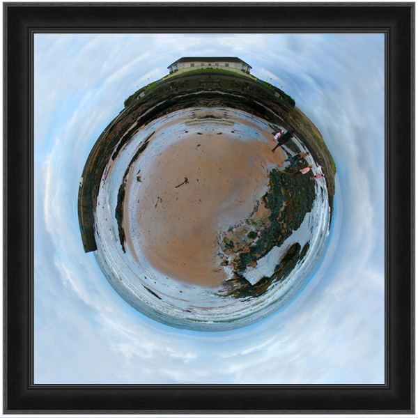 Based on a photo of Rossnowlagh in County Donegal, Ireland