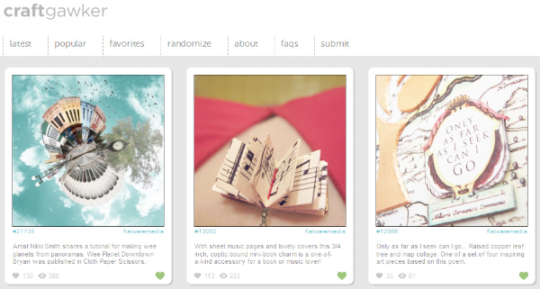 CraftGawker.com features Wee Planet Tutorial by Nikki Smith