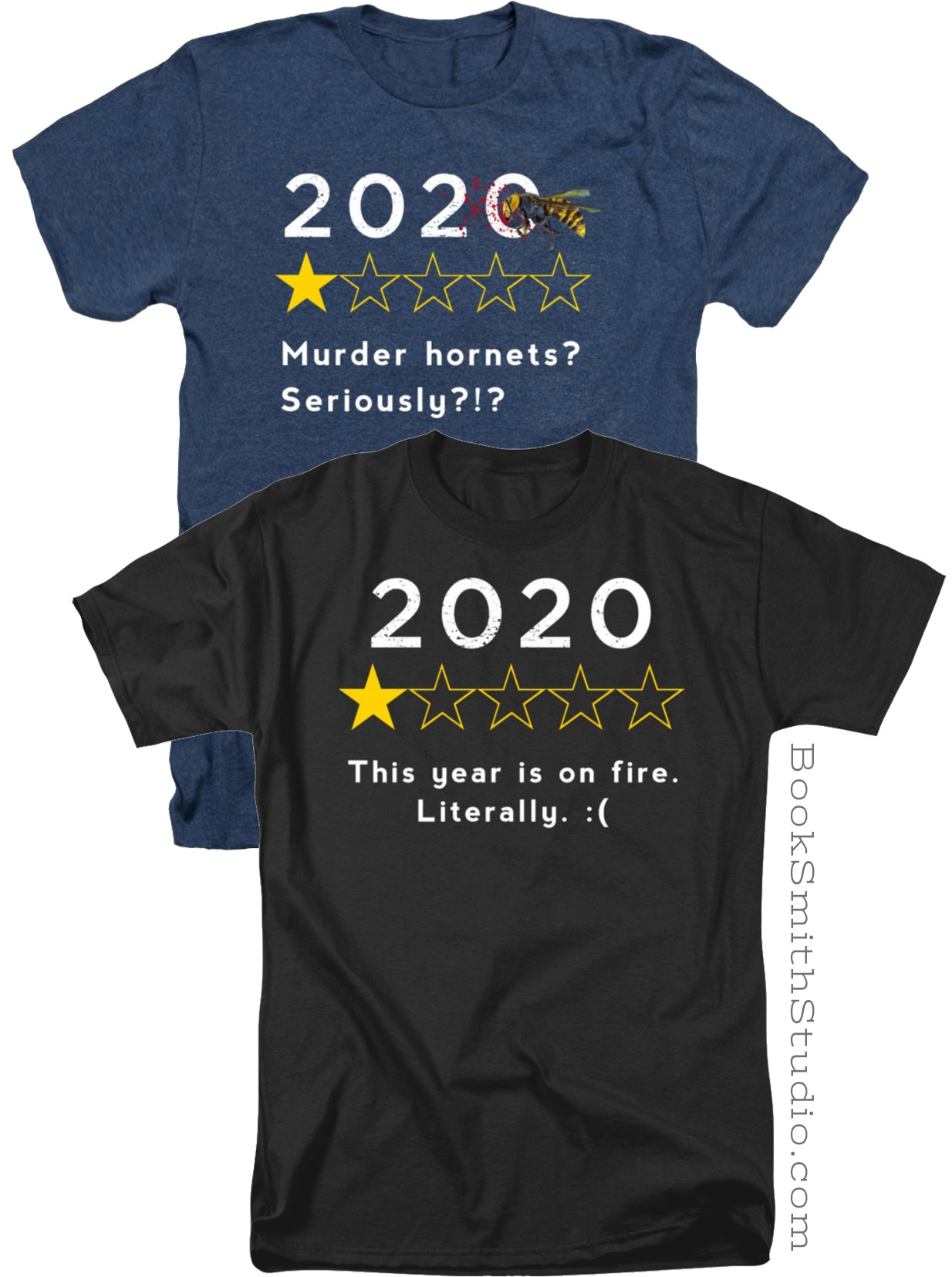 2020 Review t-shirts: Murder hornets? Seriously?