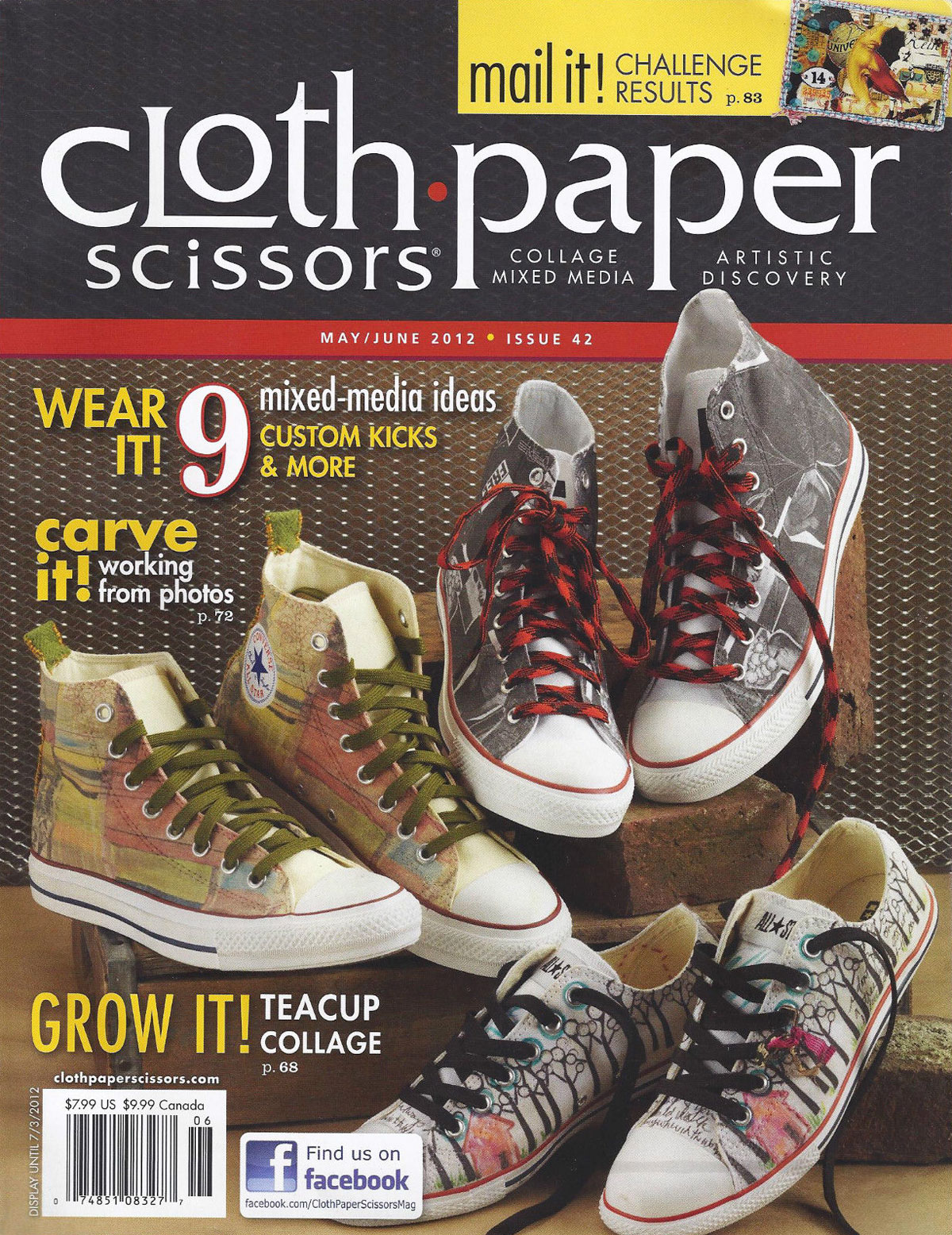 Cloth Paper Scissors, May/June 2012